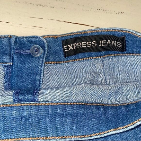 Express Jean mini skirt size 4 - Picture 6 of 7